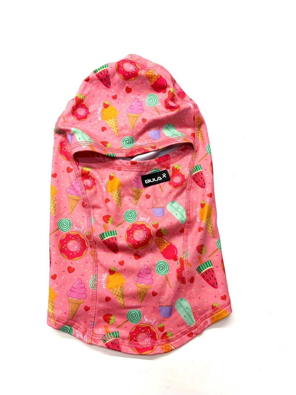 Bula Kids Pink Sweet Treats Ice Cream Balaclava Hood Hat